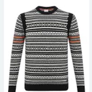 Bogner Men's Sweater in Black and Cream